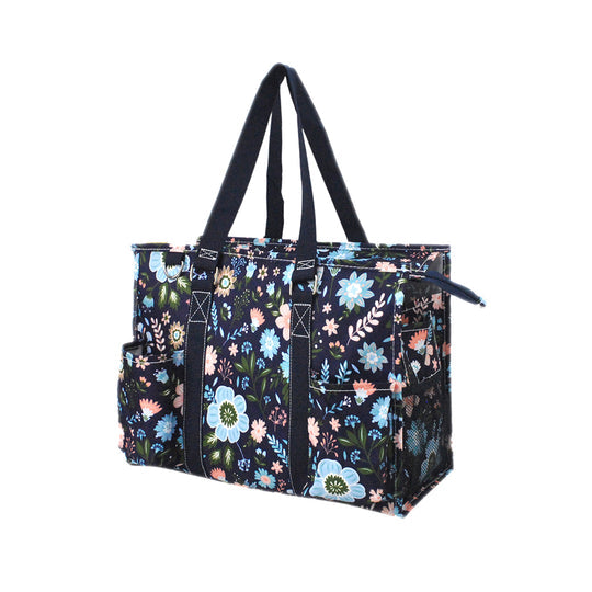Zippered Caddy Large Organizer Tote Bag