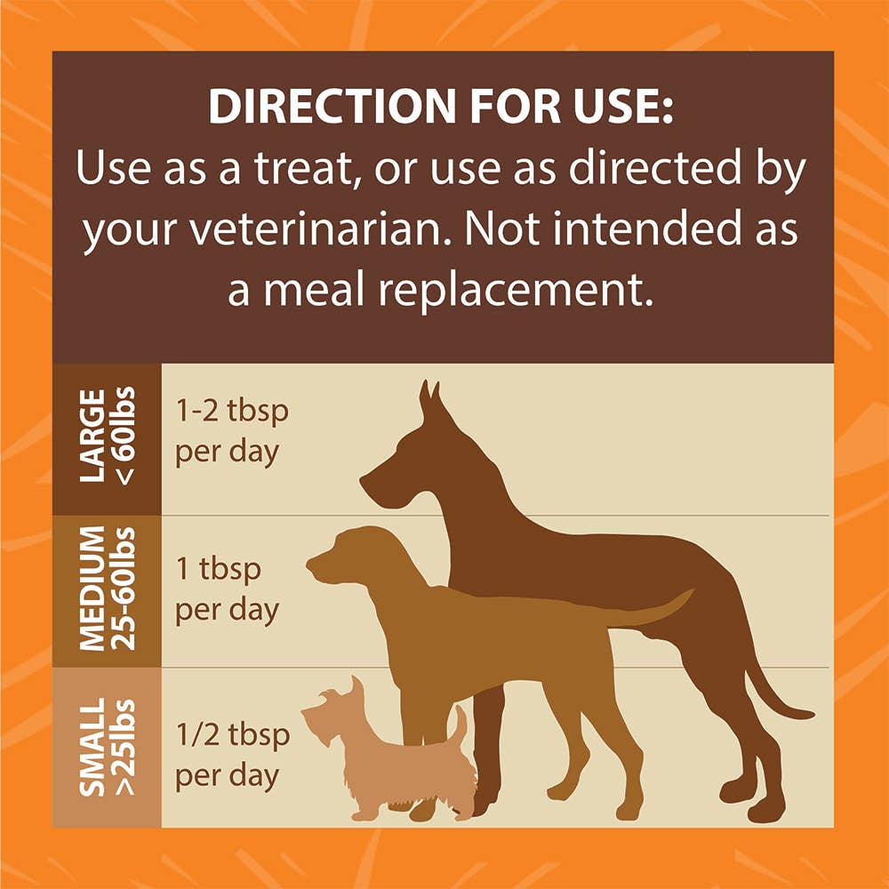 Dog Pumpkin Peanut Butter Squeeze Packs 8oz