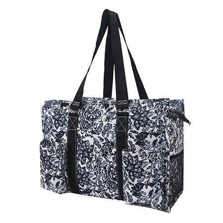 Zippered Caddy Large Organizer Tote Bag