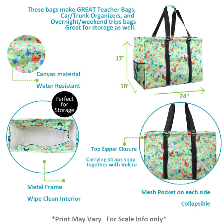 Shopping Utility Tote Bag