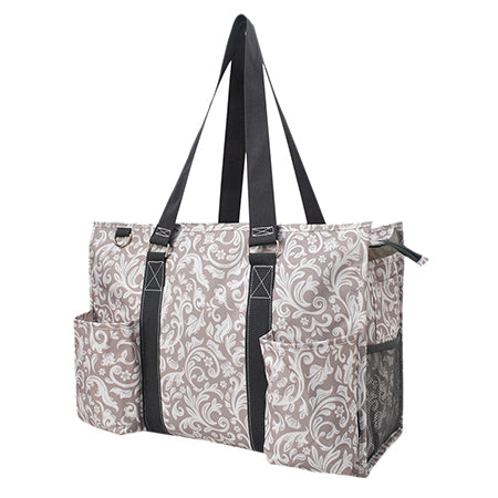 Zippered Caddy Large Organizer Tote Bag