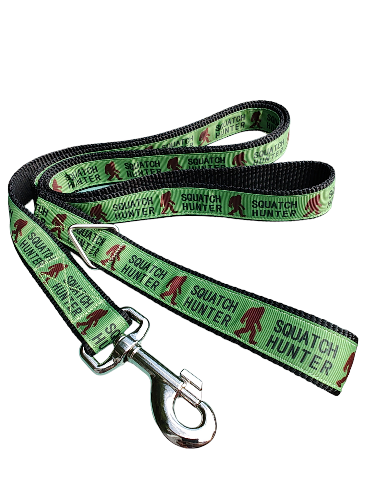 Squatch Hunter Nylon Dog Collar: XL YKK Plastic Buckle
