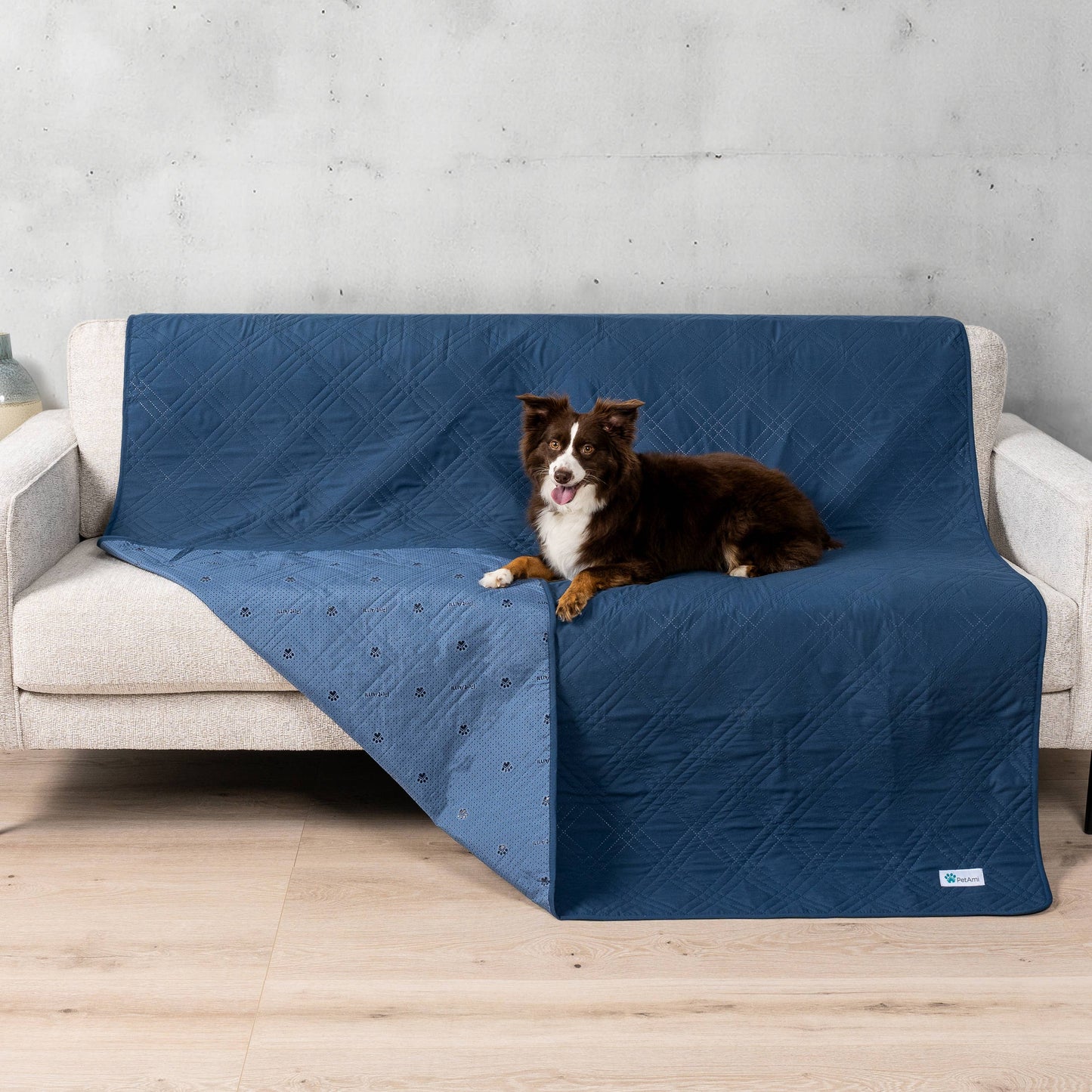 Waterproof Pet Furniture Cover Couch Protector: Gray / X-Large - 82" x 102"