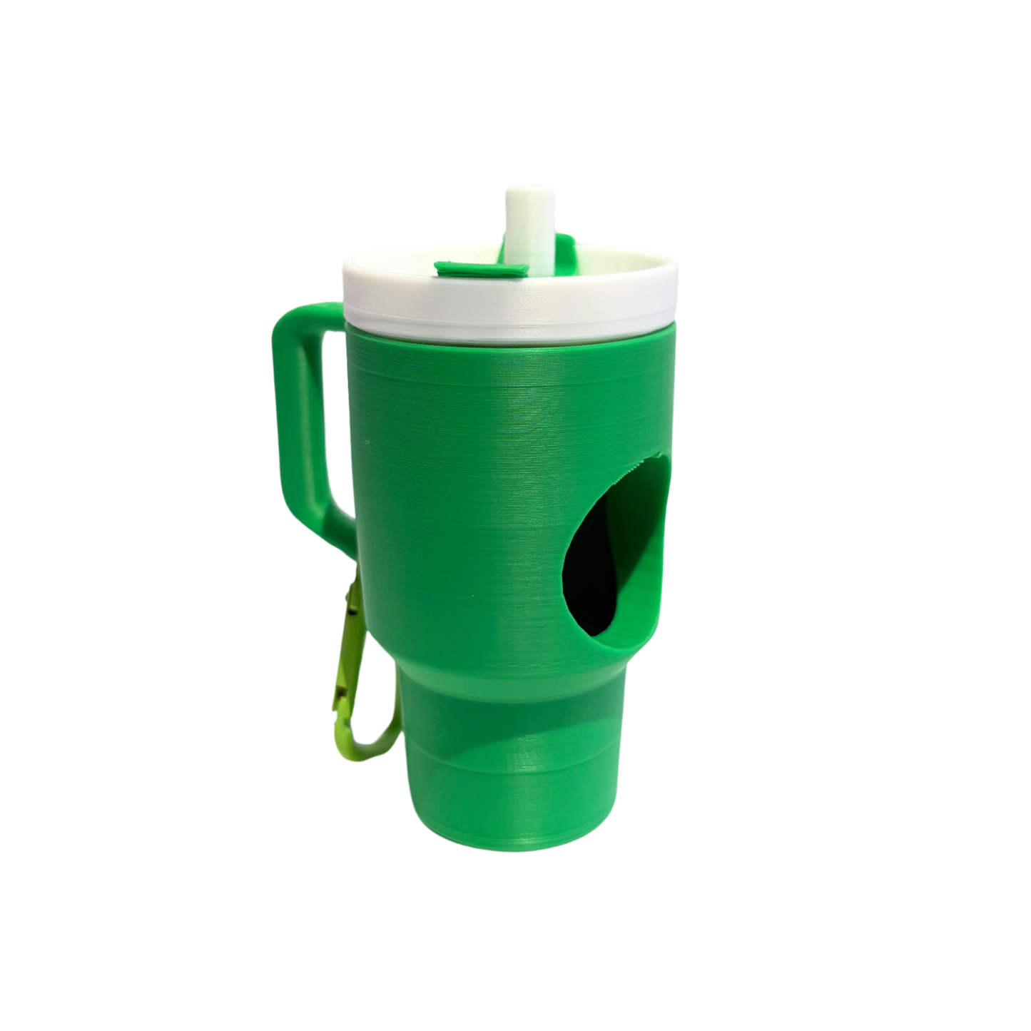 Tumbler Dog Waste Bag Holder: Blue