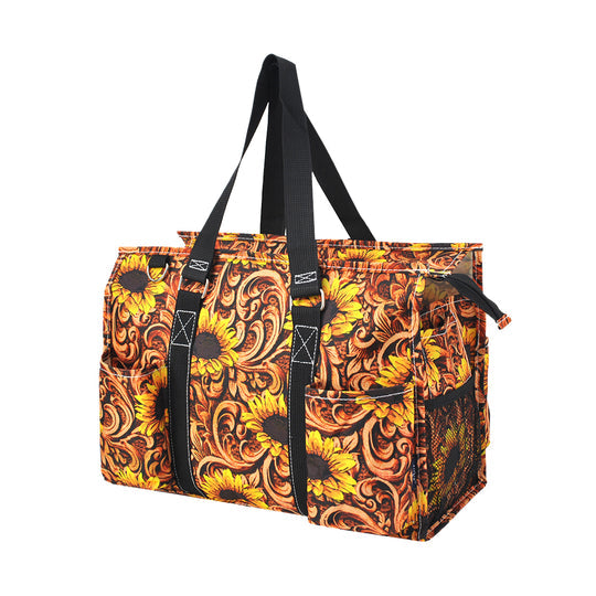 Zippered Caddy Organizer Tote Bag