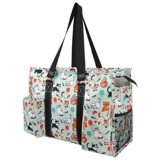 Zippered Caddy Large Organizer Tote Bag