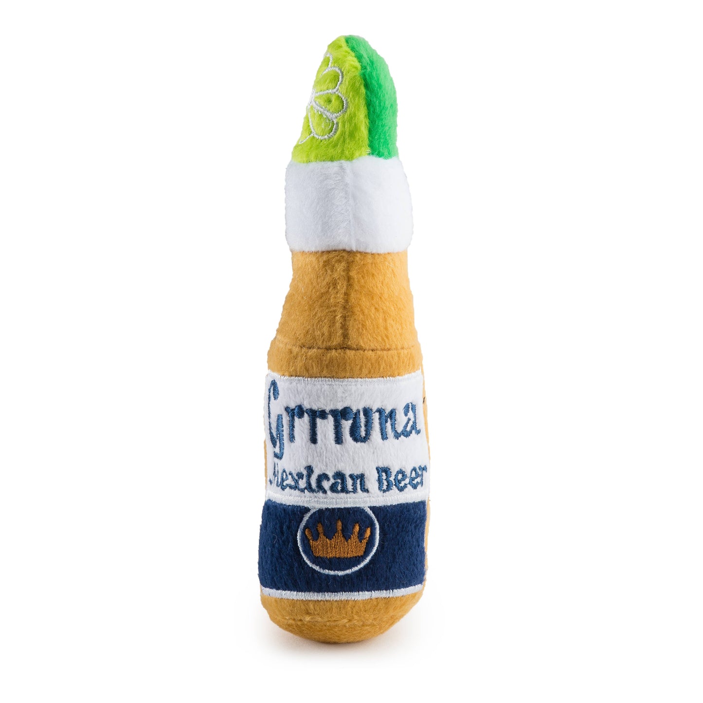 Grrrona Beer Bottle  | Squeaker Dog Toy: Large