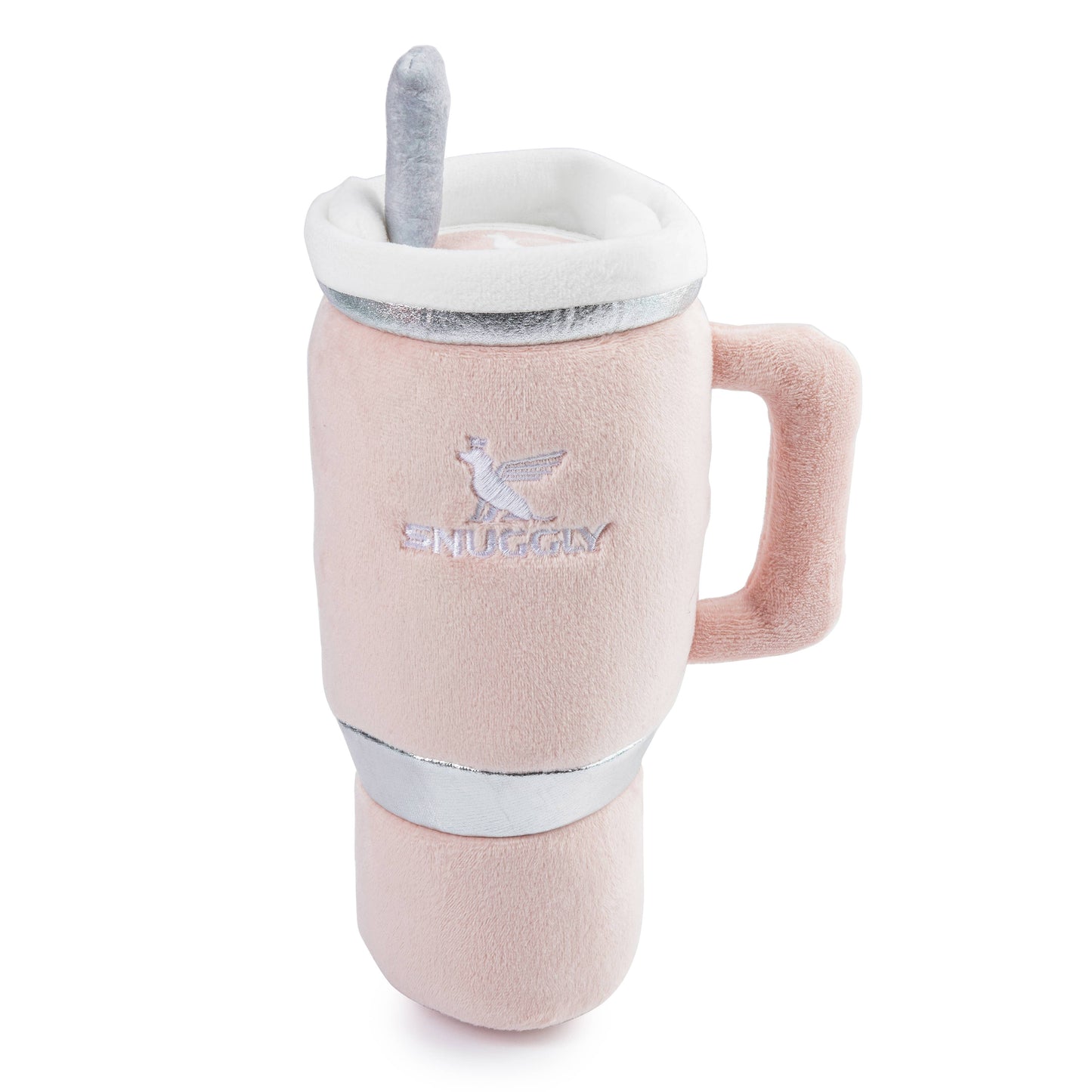 Snuggly Cup - Blush | Plush Squeaker Dog Toy