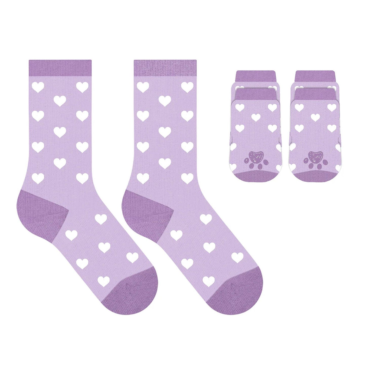 Matching Pet And Owner Fun Socks: Strawberry