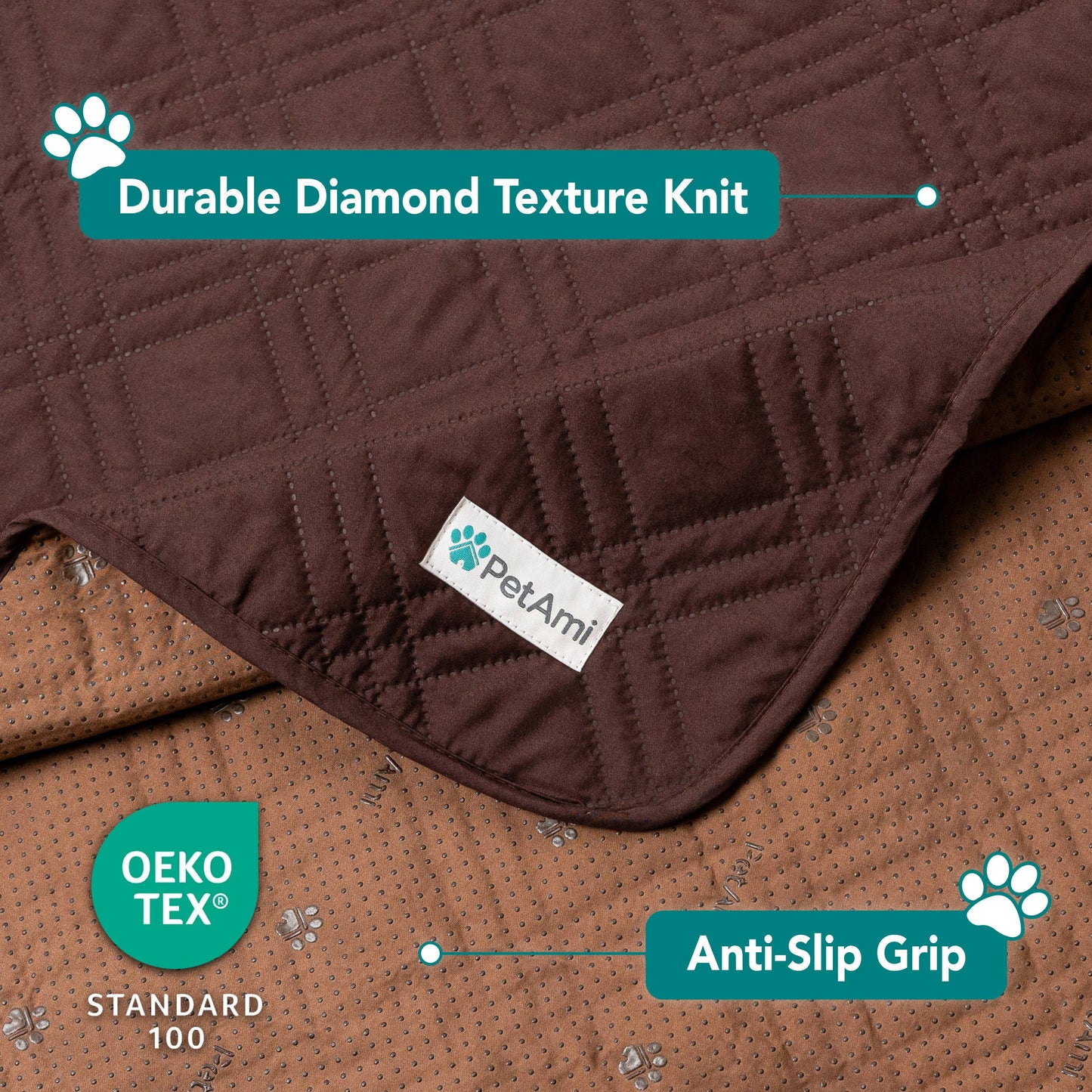 Waterproof Pet Furniture Cover Couch Protector: Charcoal / X-Large - 82" x 102"