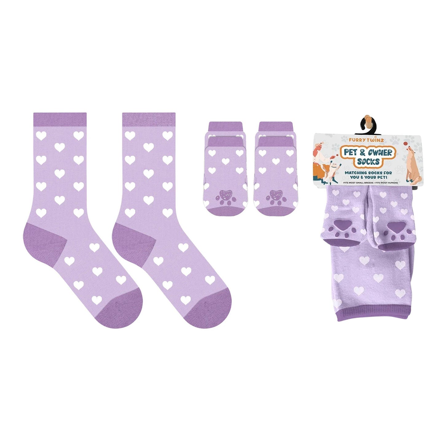Matching Pet And Owner Fun Socks: Strawberry