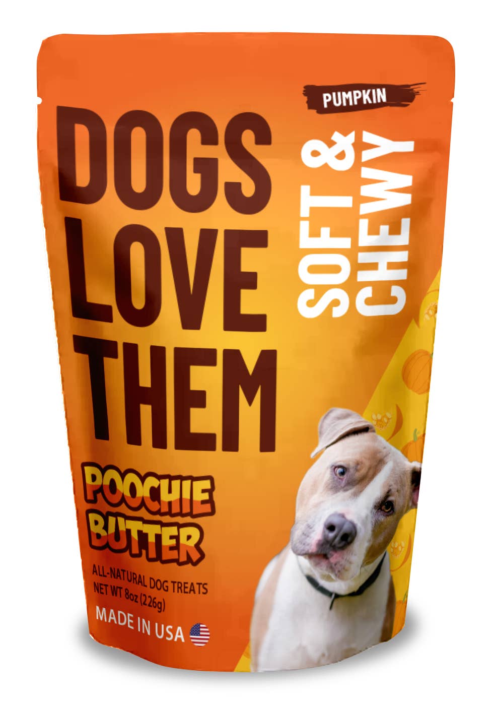 Pumpkin Soft & Chewy Dog Treats 8oz