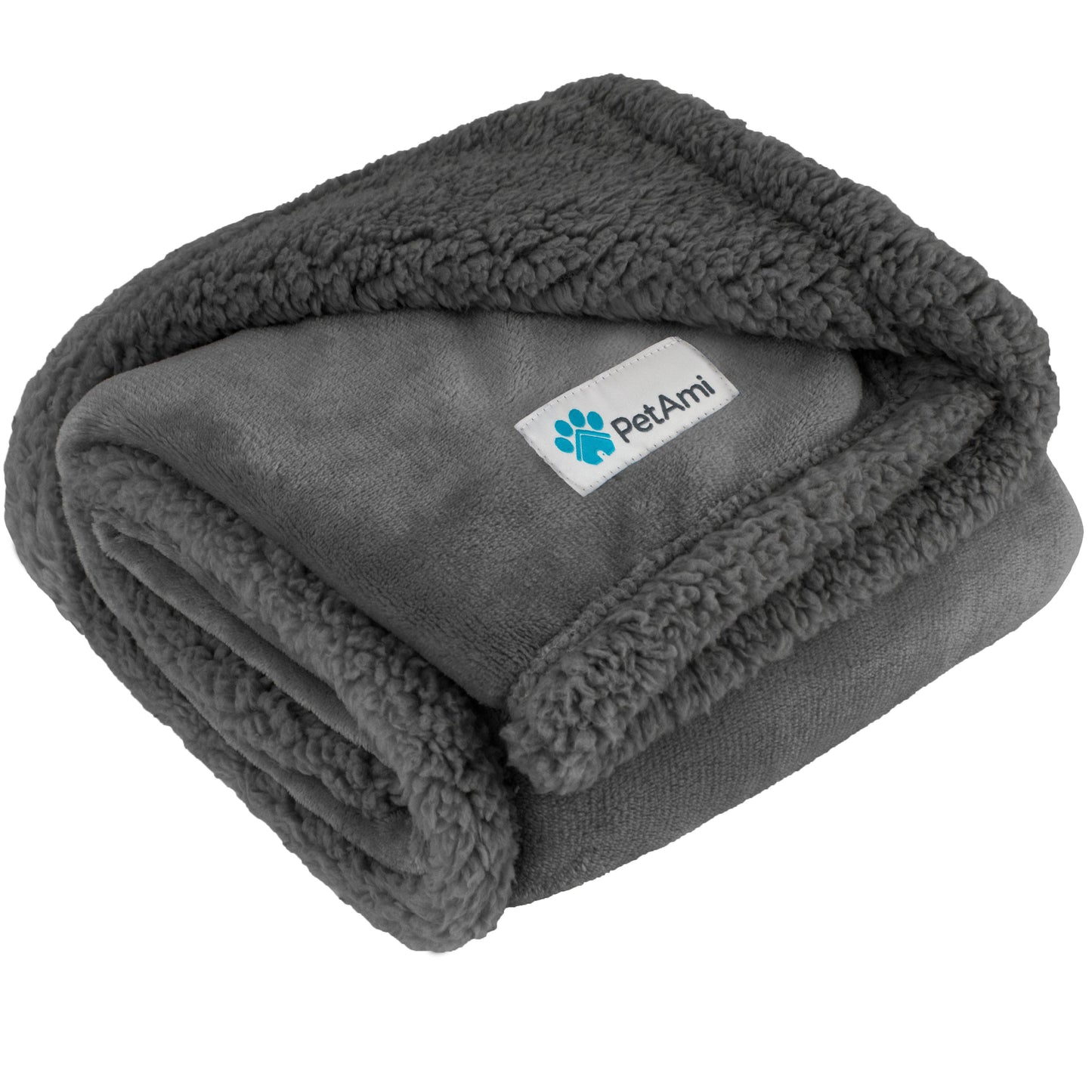 Fleece Pet Blanket: Checker Taupe / X-Large - 60" x 80"