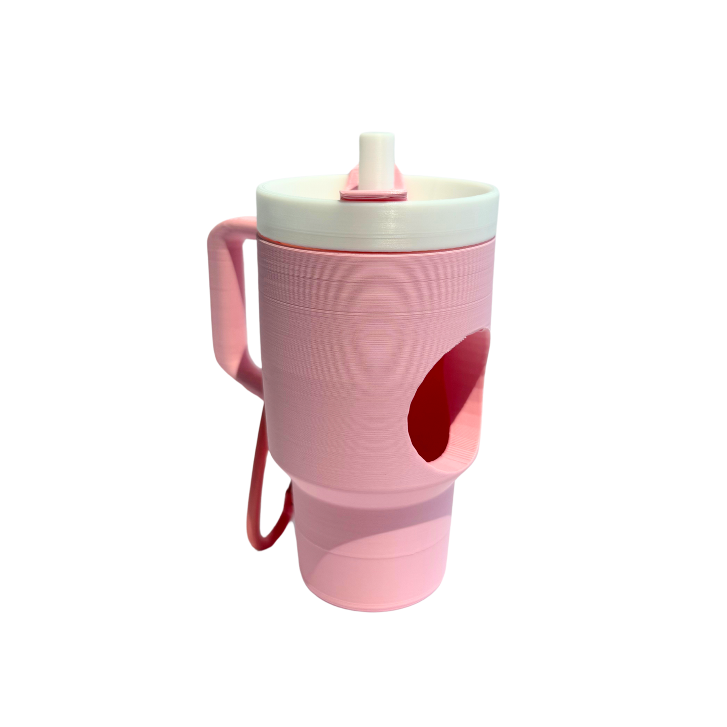 Tumbler Dog Waste Bag Holder: Purple