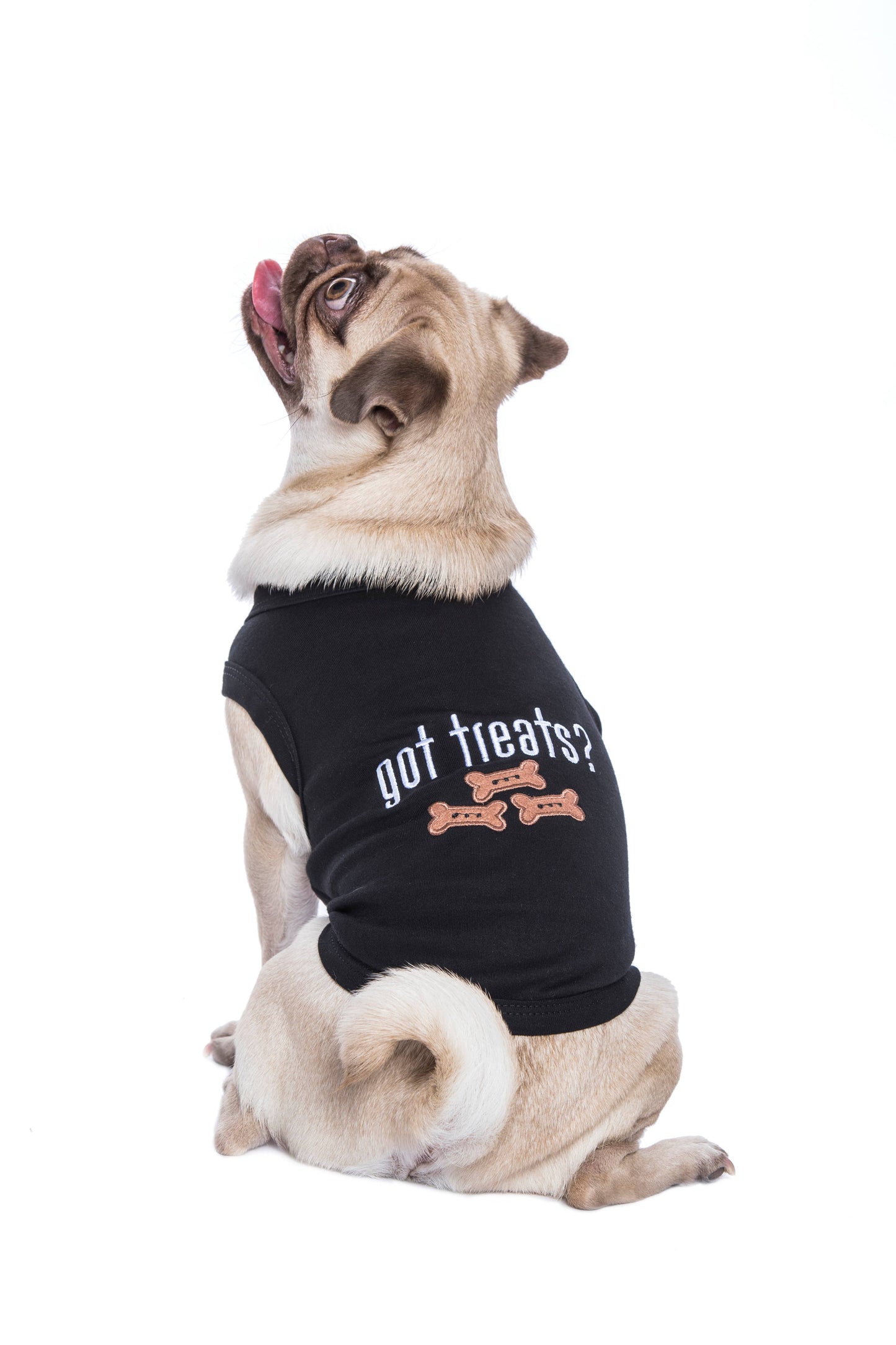 Got Treats Dog T-Shirt – Comfy & Stylish Dog Tee for Pets: XS