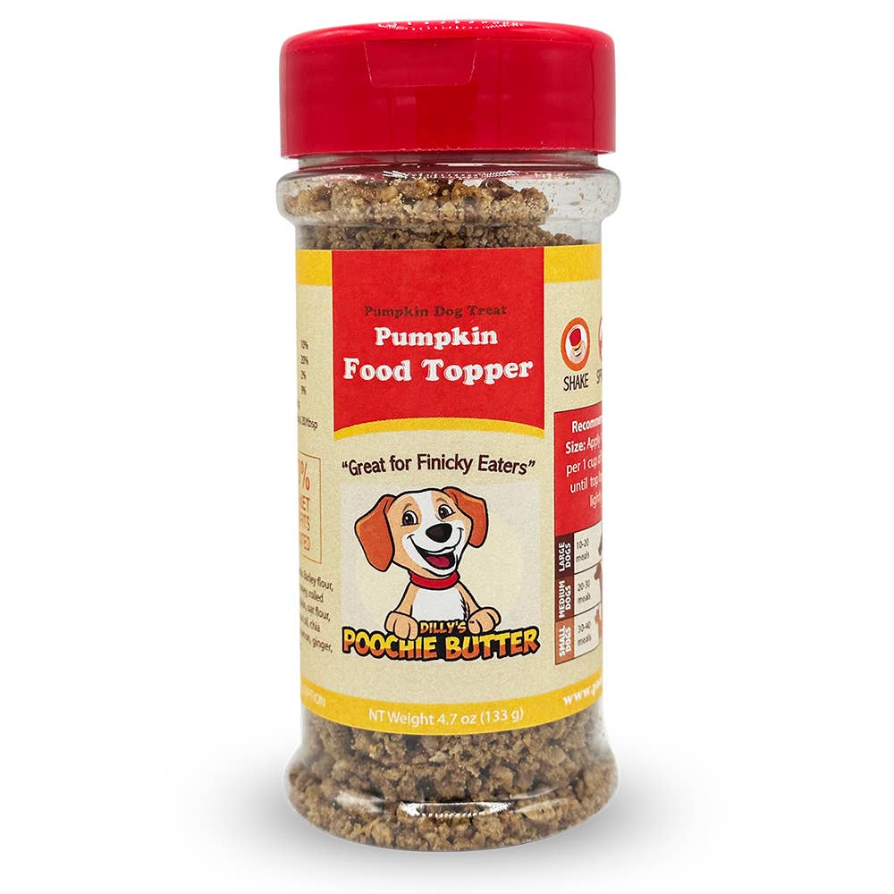 Dog Food Topper & Sprinkle Meal Enhancer 3.7oz: Peanut Butter