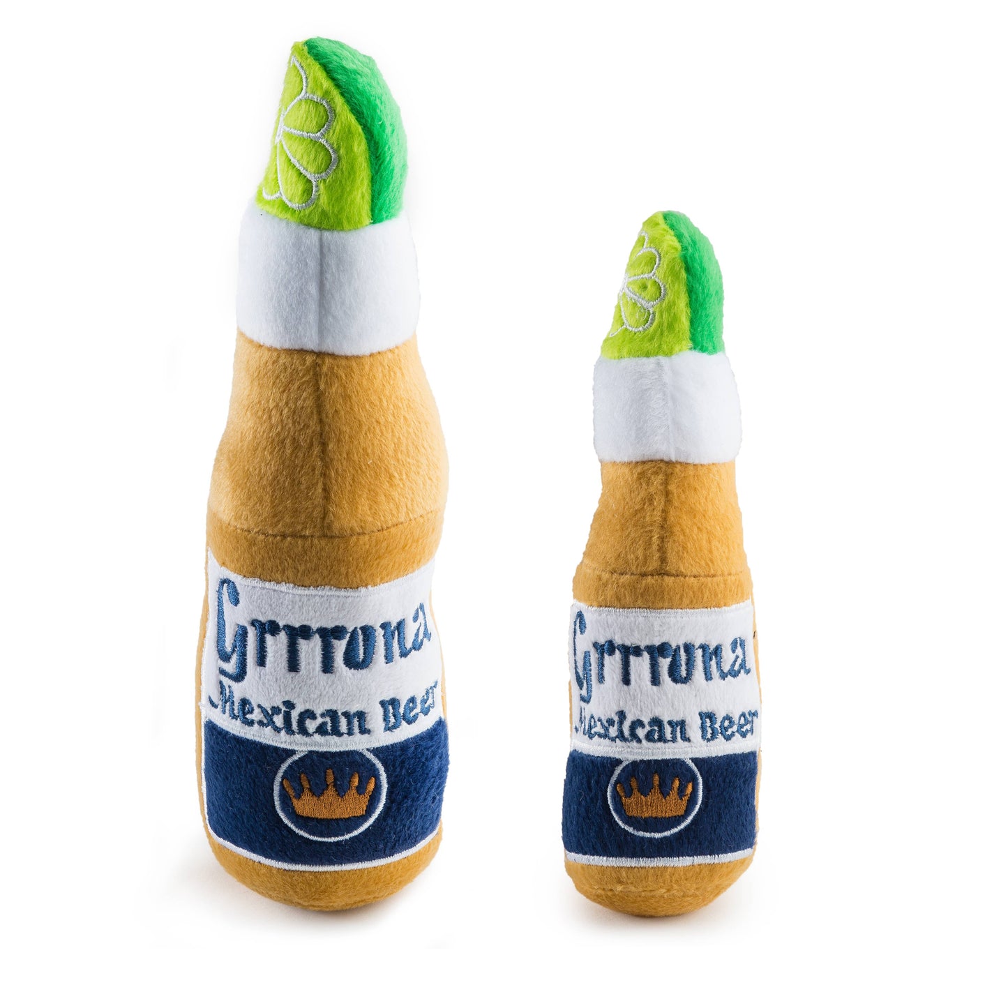 Grrrona Beer Bottle  | Squeaker Dog Toy: Large