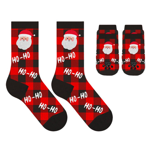 Matching Pet And Owner Fun Socks - CHRISTMAS SANTA