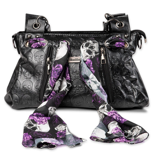 Skullistic Gothic Skull Shoulder Bag Set