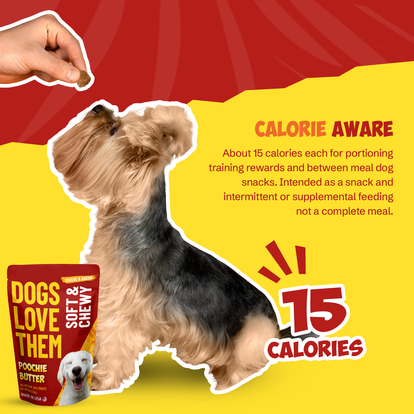 Bacon & Cheese Treats Soft & Chewy 8oz
