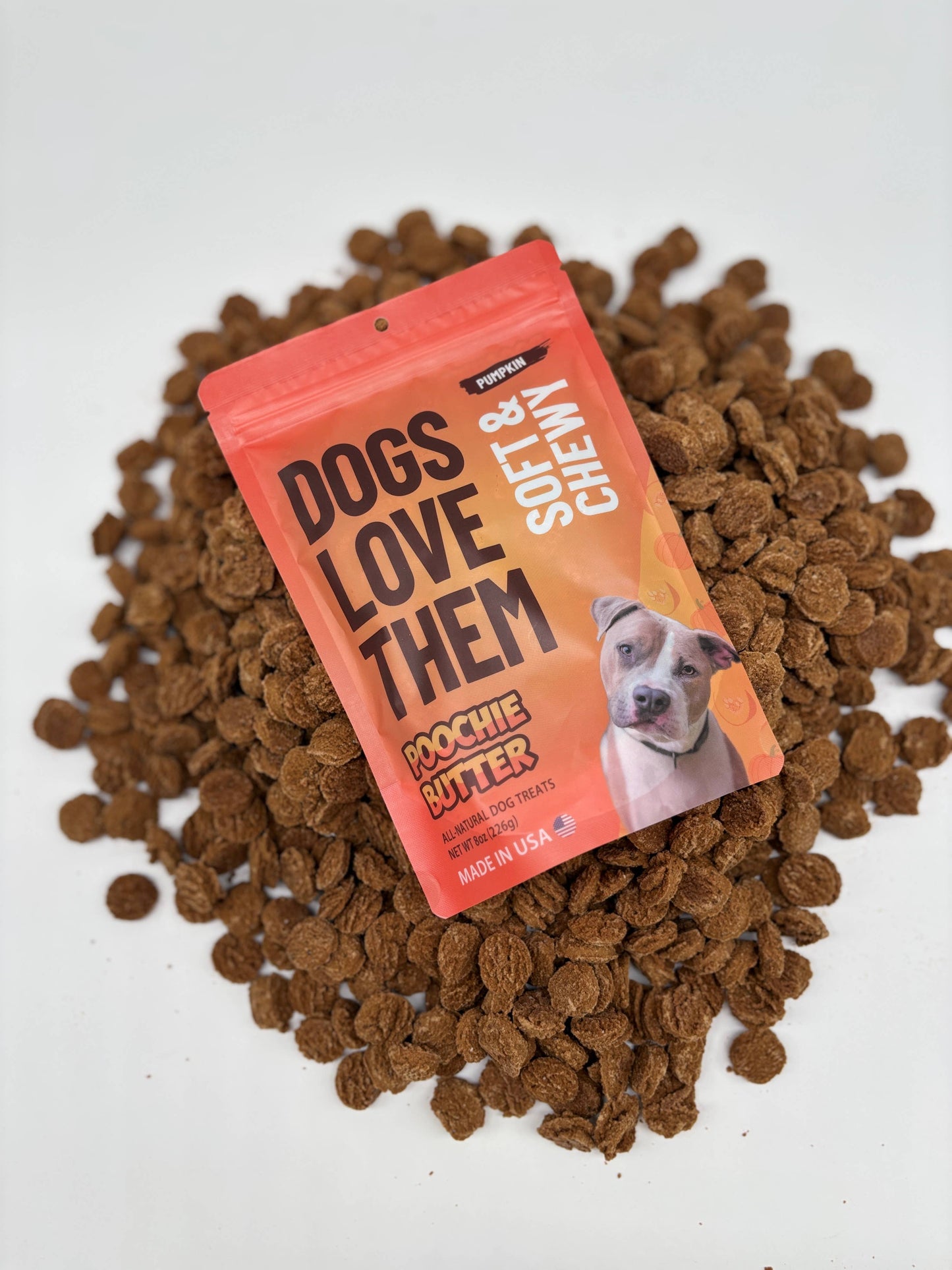 Pumpkin Soft & Chewy Dog Treats 8oz
