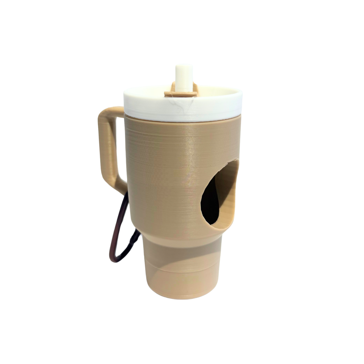 Tumbler Dog Waste Bag Holder: Blue