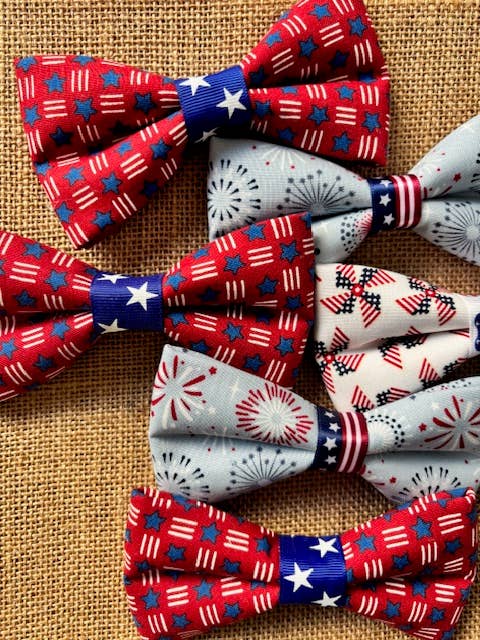 Patriotic Red White & Blue Standard Size