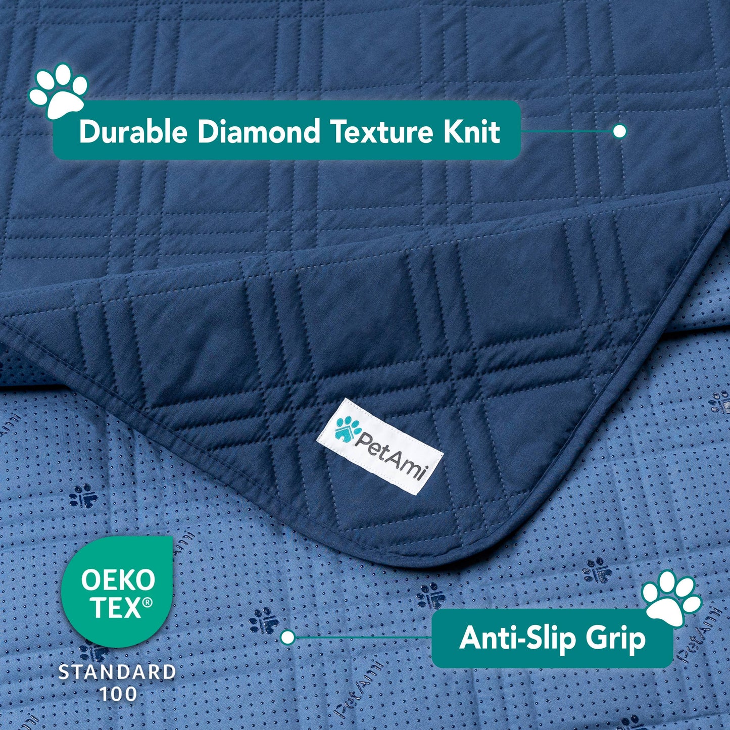 Waterproof Pet Furniture Cover Couch Protector: Charcoal / X-Large - 82" x 102"