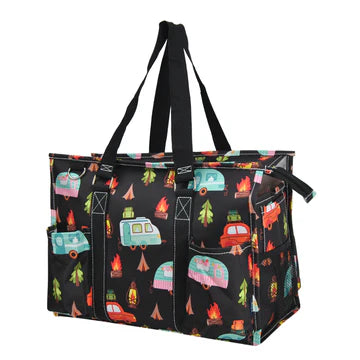Zippered Caddy Organizer Tote Bag