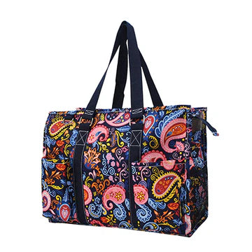 Zippered Caddy Organizer Tote Bag